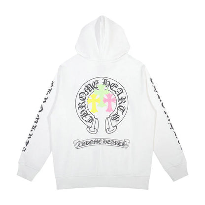 Chrome Hearts Zip Up Hoodie K5012