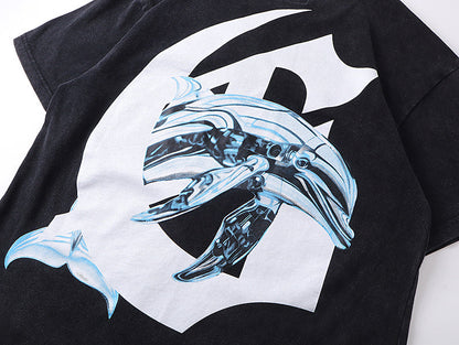 Godspeed Miami Dolphin T-Shirt Black