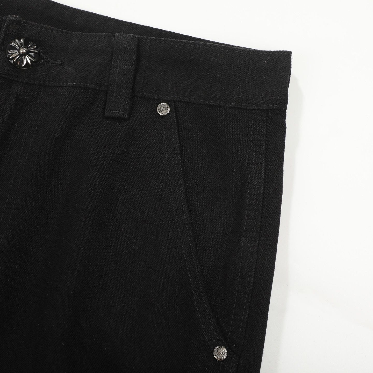 Chrome Hearts American street art cross with straight shaft Pants V10