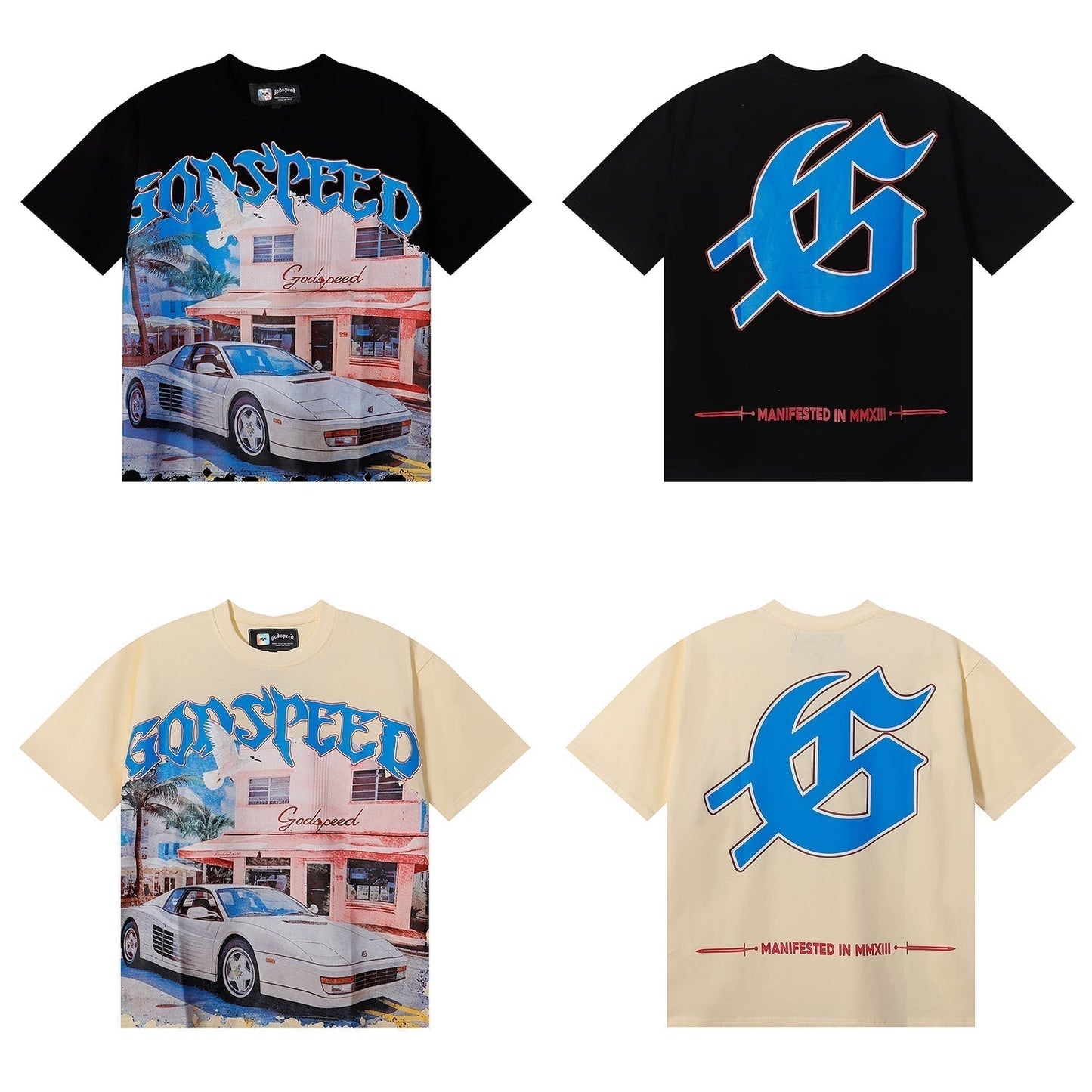 Godspeed Style Mens Grafic Tee