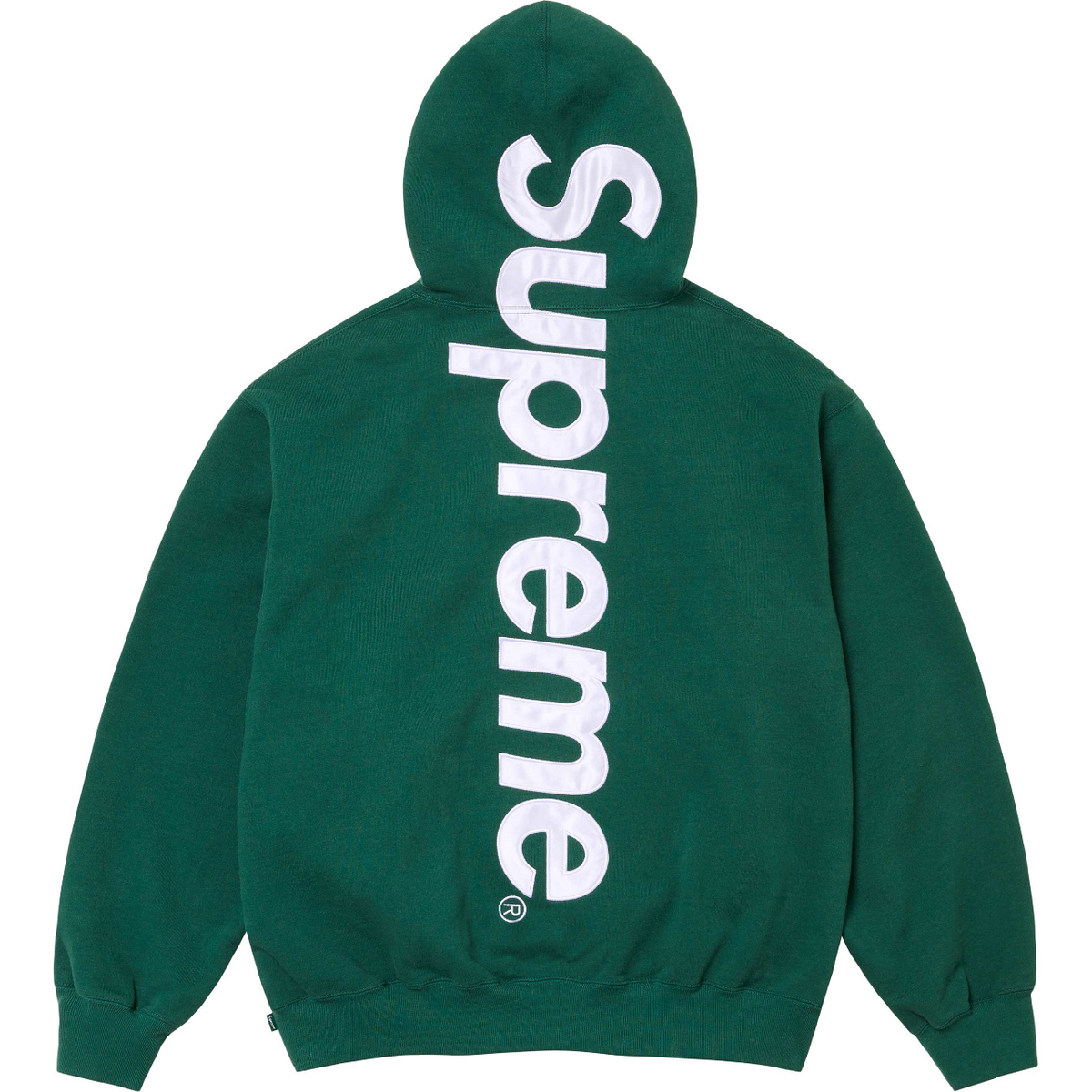 FW23 WEEK8 SATIN APPLIQUE HOODIE