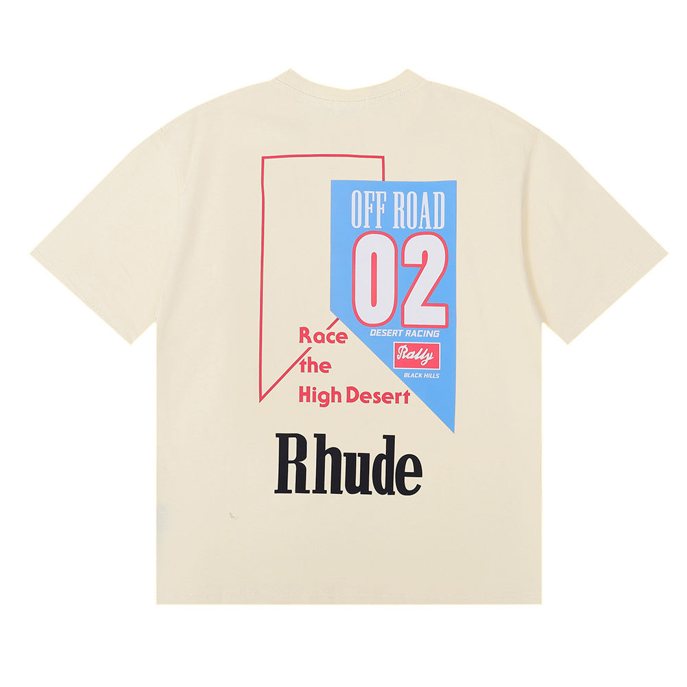 RHUDE Race The High Desert micro-logo T-shirt – Bvlve