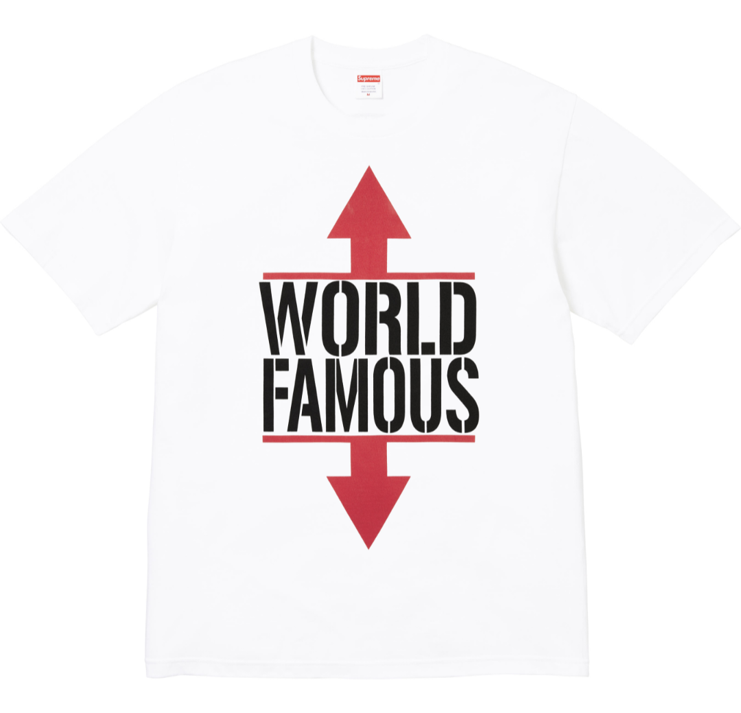 Supreme World Famous Tee